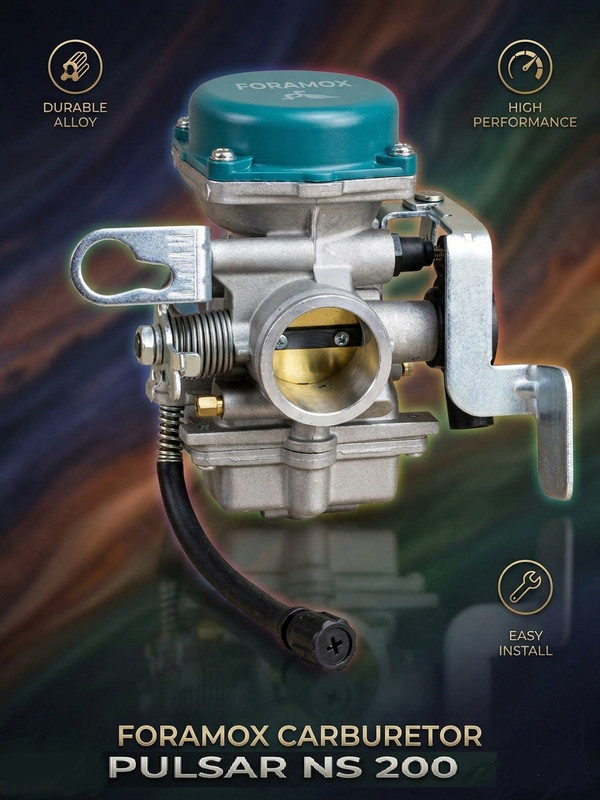 FORAMOX Carburetor Compatible for Pulsar Ns 200 Bike Engine Breather