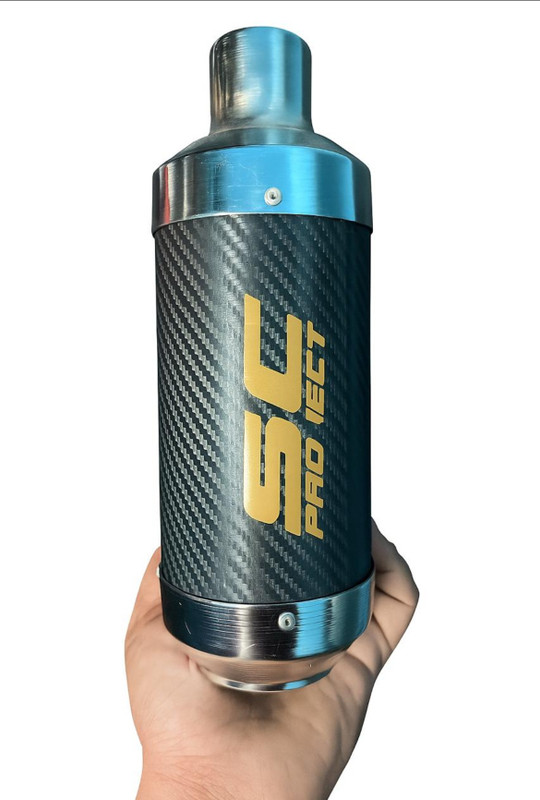 RN Enterprises Universal For Bike Universal For Bike Slip-on Exhaust System(Mild Steel)