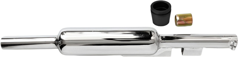 EAZ Mini Punjab Chrome for RE UCE Models – Classic, Electra, Standard, Thunderbird Royal Enfield Classic 350, Electra 350 Full Exhaust System(Mild Steel)