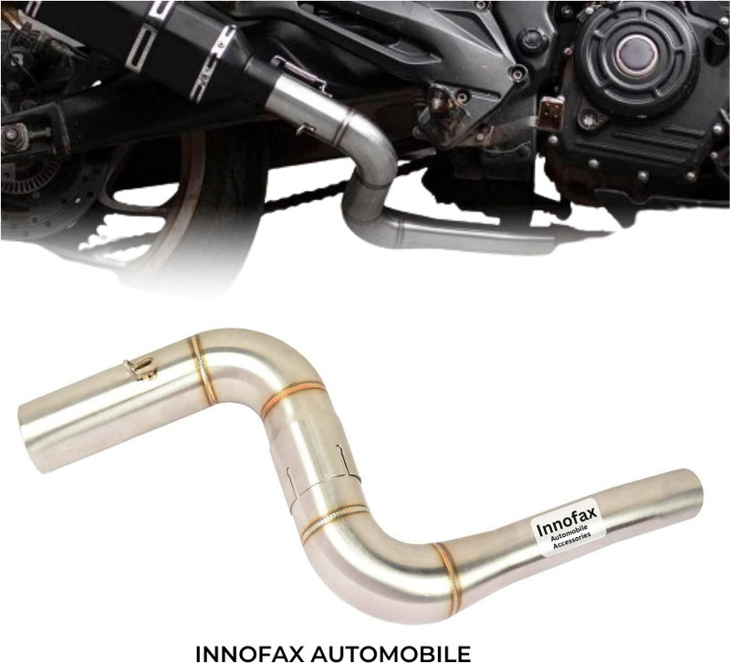 innofax Bajaj Pulsar 200NS, Pulsar 180 NS, Pulsar 150 NS, Pulsar 200 AS, Pulsar 200 NS DTS-i Slip-on Exhaust System(Stainless Steel)