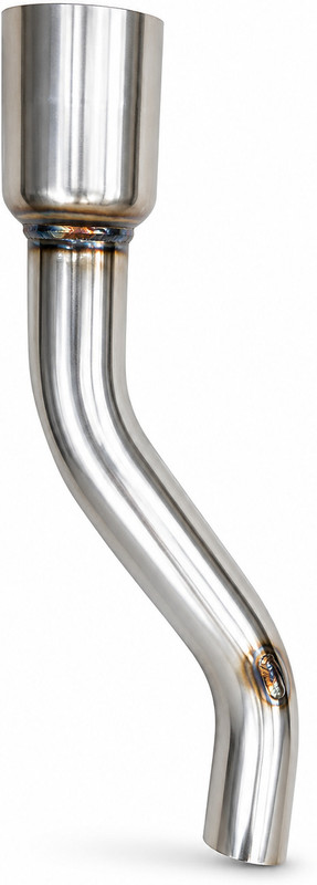 turboracing KTM BS6 GEN3 BEND PIPE EXHAUST SYSTEM GOOD QUAILTY KTM RC 390 Slip-on Exhaust System(Stainless Steel)