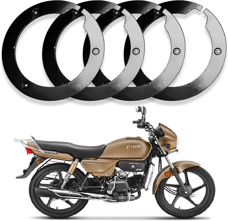SORAX Premium Quality Bike Wheel Cover 18 inch suitable for New Splendor Bike Fairing Kit