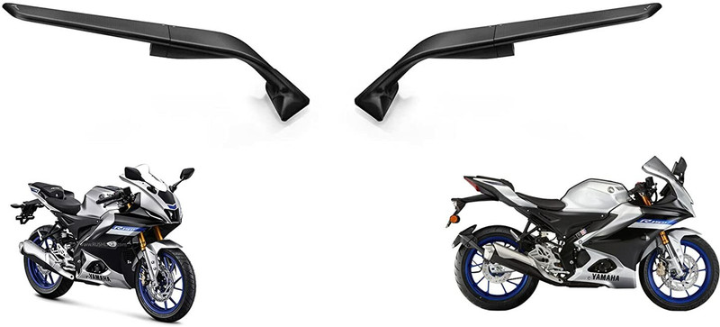 OBEROI'S TRADERS Moto GP Stealth / Rizoma Wing Fin Rear View Mirror For R15 V4 & R15 M Bike Fairing Kit