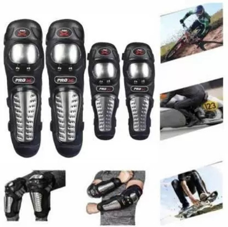 IMAD TRADING Knee Guard, Elbow Guard Free in size Black in color Bike Fairing Kit