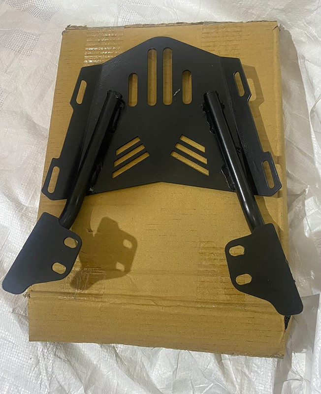 Auto MT Trail Carrier BAJAJ DOMINAR 400 \250 Back Rack Metal Heavy Seat Extender for Vehicle Tool Kit