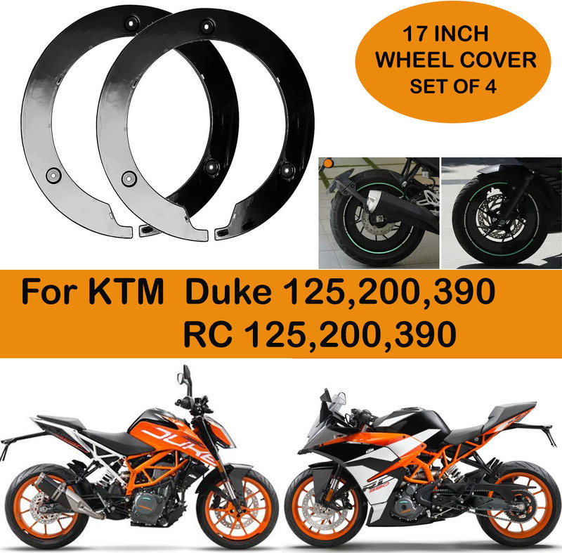 SRPHERE PRO DISC WHEEL COVER FOR KTM Duke 125,200,390 ,RC 125,200,390 Wheel Cover For NA NA(16.9 inch)