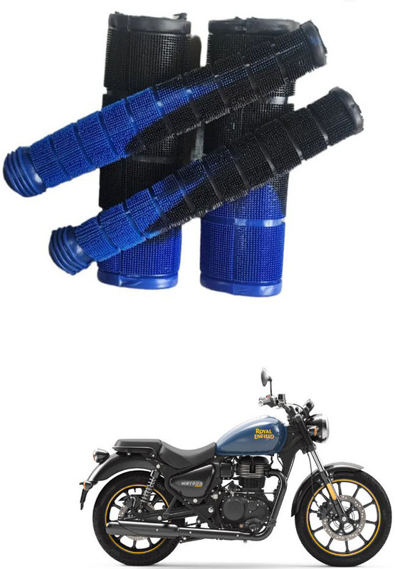 E-Shoppe Two Wheeler Handle Grip And Leaver For Meteor 350 Handle Bar Grip For Royal Enfield Meteor 350(Pack of 4)