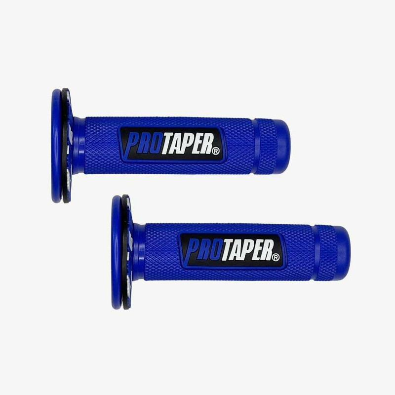 carfrill Handlebar grip blue Handle Bar Grip For Universal For Bike Universal For Bike(Pack of 2)