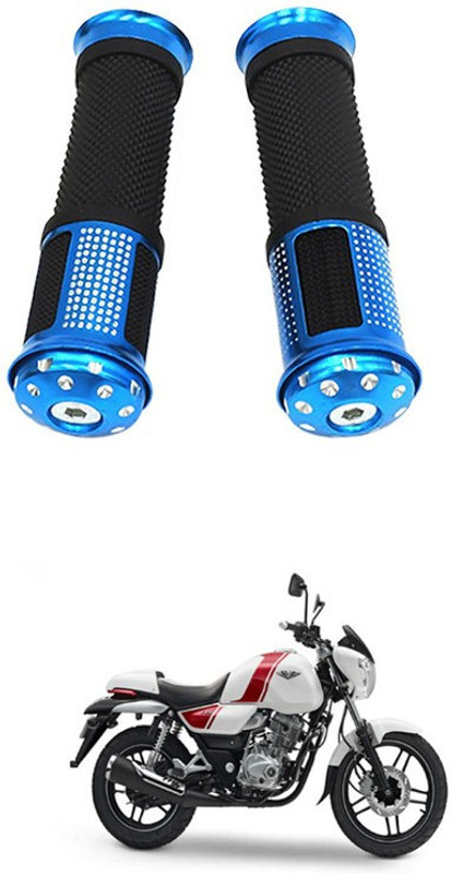 PROEDITION Motorcycle Rubber Hand Grip For 7/8" 22mm Handlebar 554 Handle Bar Grip For Universal For Bike Universal For Bike(Pack of 2)