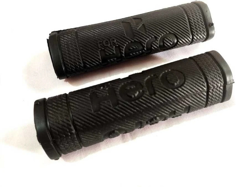 COVERITUP Handle Grip for Motorcycle Handle Bar Grip For Hero Universal For Bike(Pack of 2)