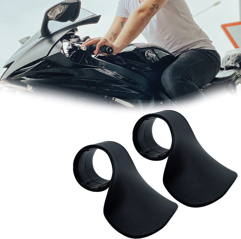 carfrill 2 Pieces Motorcyle Cruise Control Throttle Clip?Motorcycle Wrist Throttle Assist Handle Bar Grip For Universal For Bike CBZ Extreme(Pack of 2)