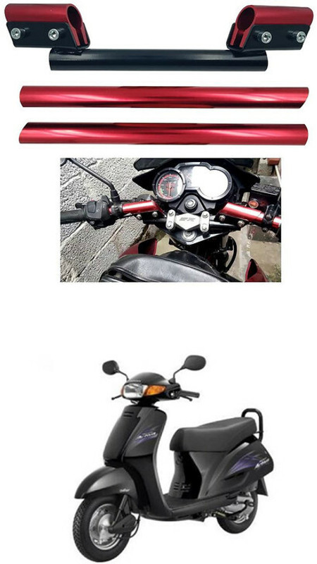 PRTEK 22mm 7/8" Motorcycle Handlebar Universal For Bike 403 Handle Bar Grip For Bajaj Avenger 220 DTS-i(Pack of 1)