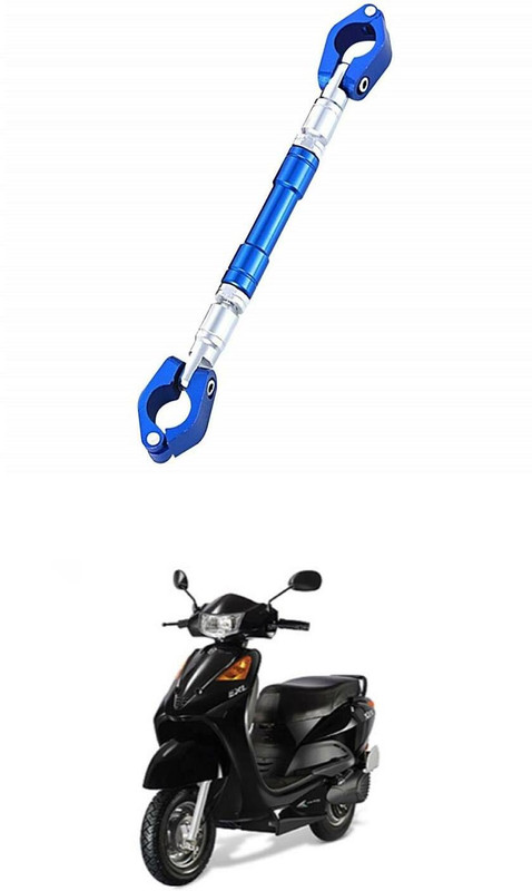 LOVMOTO UniversaL AUDJUSTABLE CROSS HANDLE BAR ROD 69 Handle Bar(Blue)