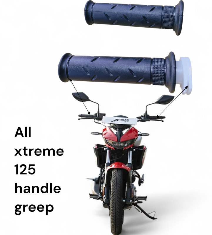 Zdbikeassosiriez xtreme 125 bs6 Handle Bar Grip For Hero NA(Pack of 1)