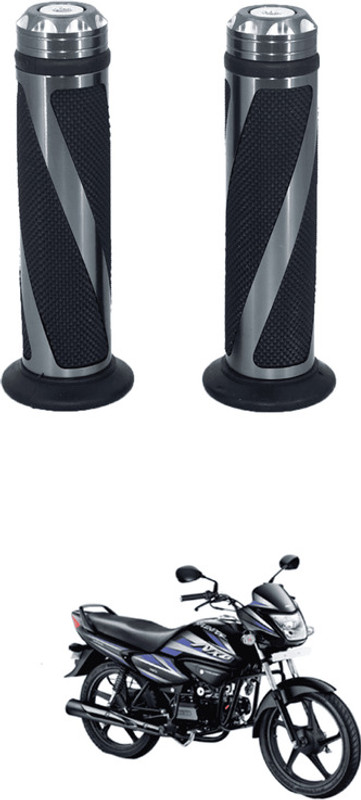 LOVMOTO Universal For Motorcycle Handlebar 7/8" 22mm Hand Bar Grip For Splen-dor N-XG Handle Bar Grip For Hero Splendor NXG(Pack of 2)