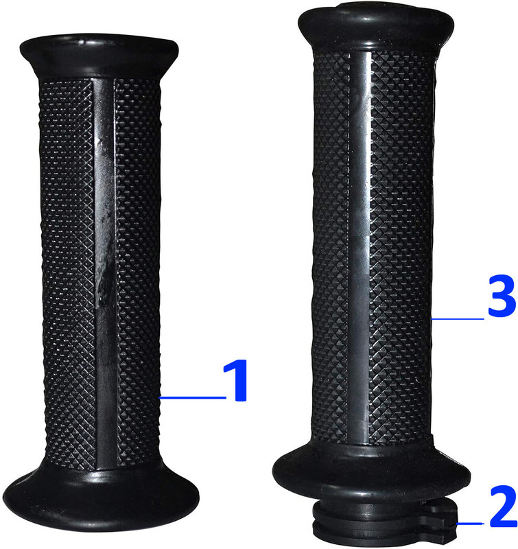 Shiv Ambba HGS_PUL/DSCVR Handle Bar Grip For Bajaj Pulsar 150 DTS-i, Pulsar 180 DTS-i, Pulsar 220 DTS-i, Discover 100 DTS-i(Pack of 2)