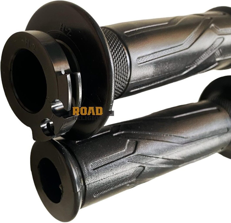 road religion Premium Handle Grip Set with FZ16 V1 Material Handle Bar Grip For Yamaha NA(Pack of 2)