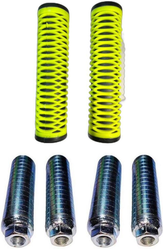 PESKY Bicycle Foot Rest 2 Pair + Handle grip Bicycle Handle Grip (12 cm) Handle Bar Grip For NA NA(Pack of 1)