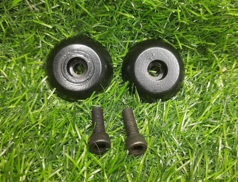 B.K Accessories HANDLE WEIGHT BLACK FOR ROYAL ENFIELD REBORN MODEL MADE IN INDIA Bike Handlebar Weights(2 Black)