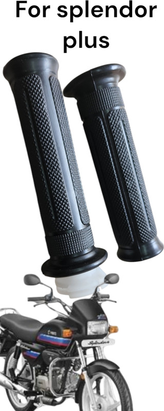 BIKEBLOOM Race accelerator for splendor bike (1pc left side,1 pc right) Bike Handlebar Weights(2 Black)