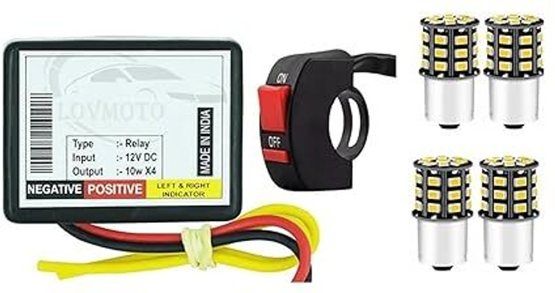 thetrishafab led blub swich+moxi Bike Handlebar Weights(10 Yellow)