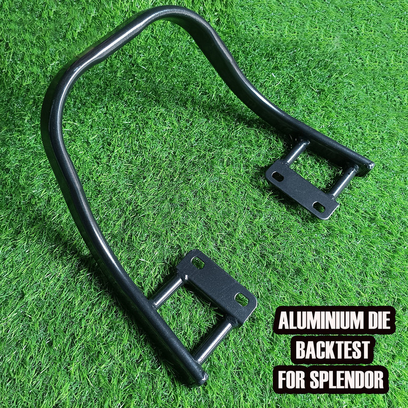 Znee Smart BOLT MODEL ALUMINIUM | DIE BACKTEST | FOR SPLENDOR Bike Headlight Grill(Black)