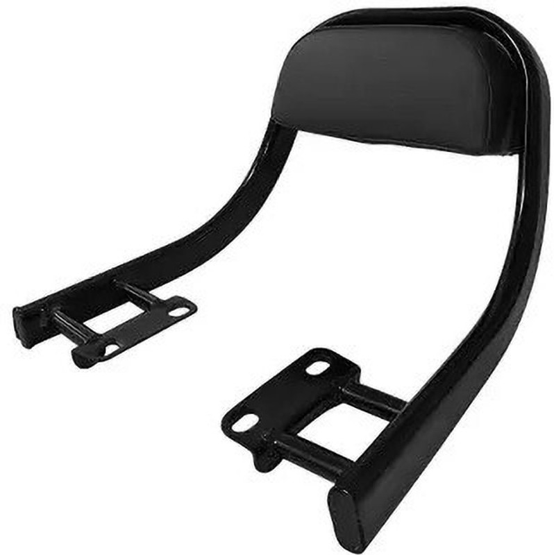 aqrin SPLENDOR BACKREST with cushion Bike Headlight Grill(Black)
