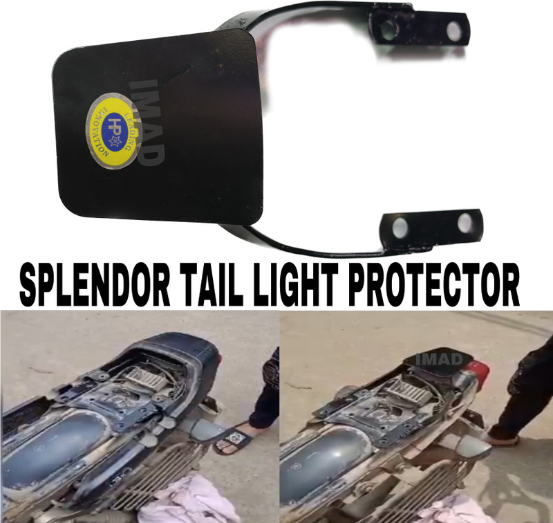 imad TAIL LIGHT SAFETY PROTECTOR Bike Headlight Grill(Black)