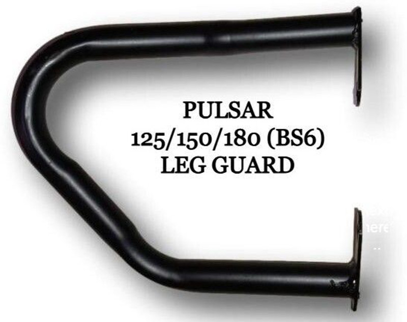 aqramax PULSAR 125/150/180 BS6 BIKE ONLY /leg guard Bike Headlight Grill(Black)