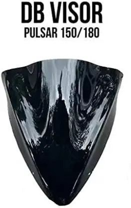 IMAD TRADING PULSAR150 VISOR/VISOR FOR PULSAR 150 Bike Headlight Grill(Black)