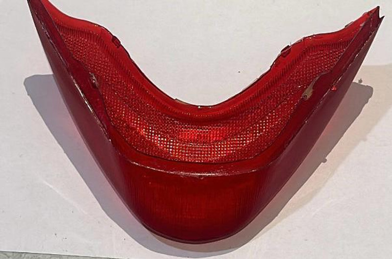 victrix BACK LIGHT GLASS ONLY NEW MODEL PASSION PRO Bike Headlight Grill(Red)