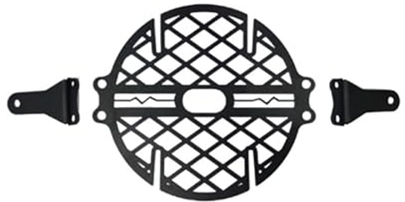 AAMBEtraders XSR Headlight grill for NEW XSR Bike, protective gear for headlight Bike Headlight Grill(Black)