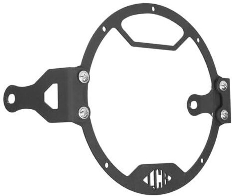 LEGUNDARY Oculus Headlight Grill Shield Compatible For Hunter 350 (Pack of 1) Bike Headlight Grill(Black)