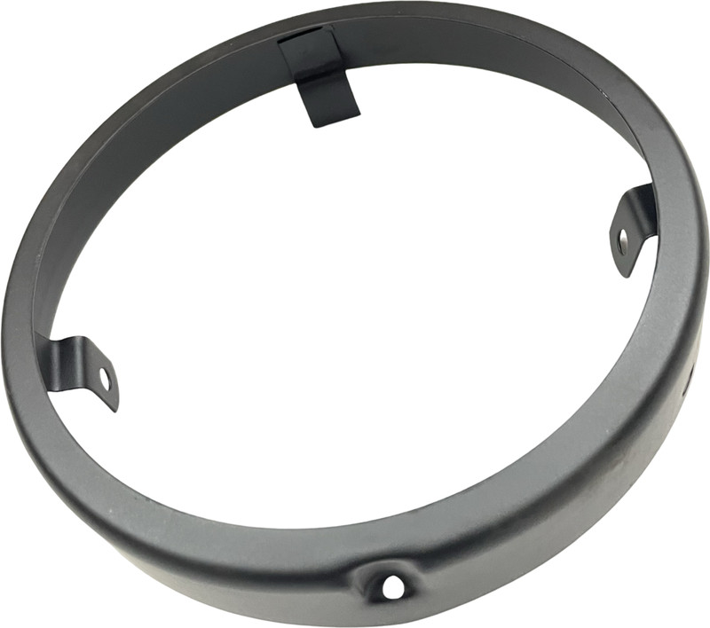 Digital Craft Black Color Head Light Rim for RE Classic Reborn 350 Bike Headlight Grill(Black)