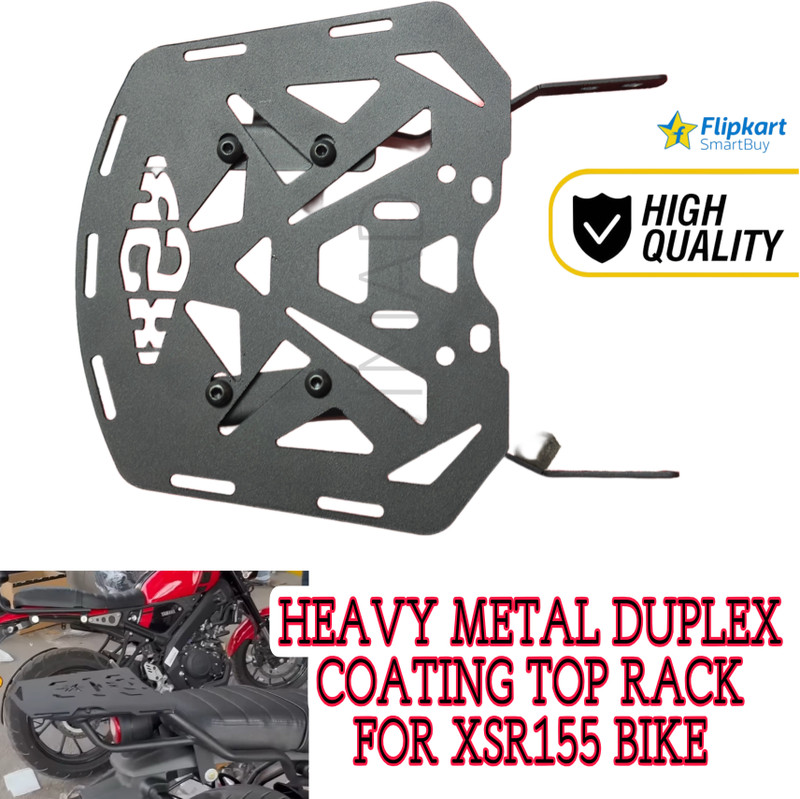 imad XSR155 BIKE TOP RACK Bike Headlight Grill(Black)