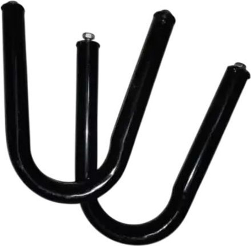 aqrin Avenger 200/220 Leg Guard | Duplex Coated Heavy Duty Crash Protector/BS6 Bike Headlight Grill(Black)