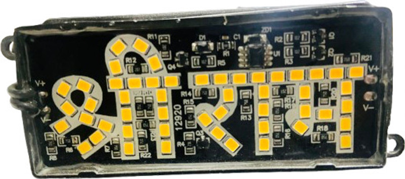 abcd BL01 Bike Headlight Grill(Yellow)
