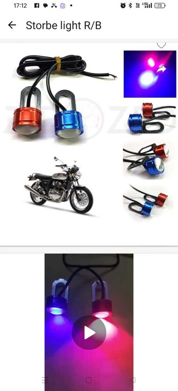 Shivaccessories01 Brake/Lighter/Red/Blue Bike Headlight Grill(Black)