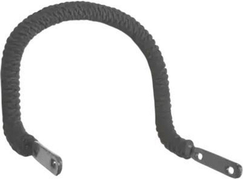 aqramax Rope Backrest for Classic / Bullet Bike Headlight Grill(Black)