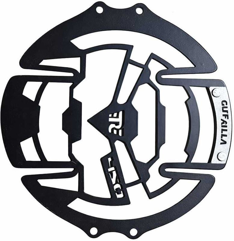 AAMBEtraders GURELLA headlight grill for GURELLA 450 bike, headlight protective guard Bike Headlight Grill(Black)