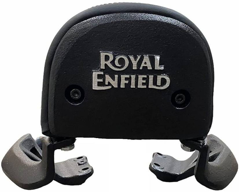 ZYO Best Quality Back Support For Royal Enfield Hunter 350 Back Rest Bike Headlight Grill(Black)