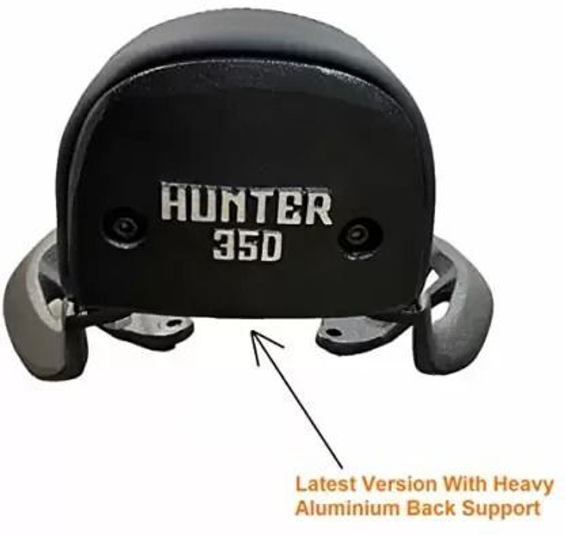 aqramax hunter350 backrest for bike/cushion backrest Bike Headlight Grill(Black)