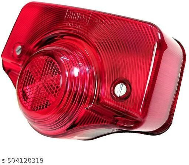 unique mart Tail Back LED Light for Bike, Bike Headlight Grill(Red)