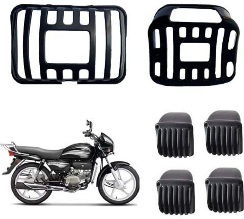 Motopex Bike Light Cover-NN02 Bike Headlight Grill(Black)