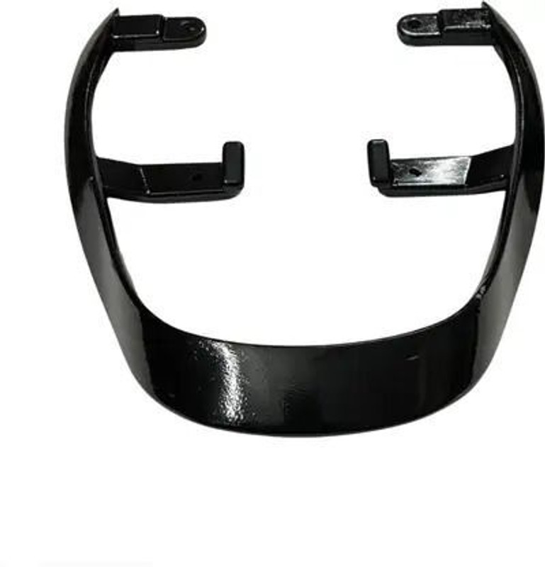 aqramax Rear Seat Handle Backrest Compatible for PLATINA Bike Headlight Grill(Black)