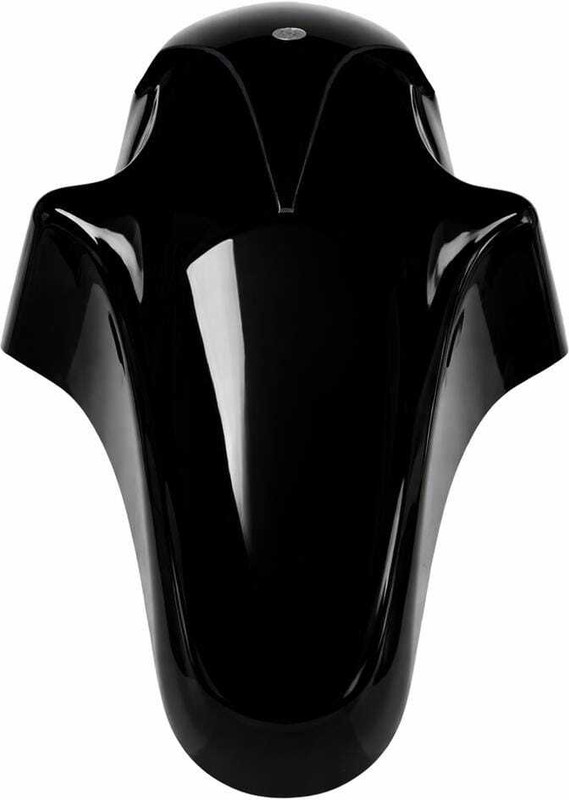 Jeetu Creation Front Mud Guard For Hero HF NA(Black)