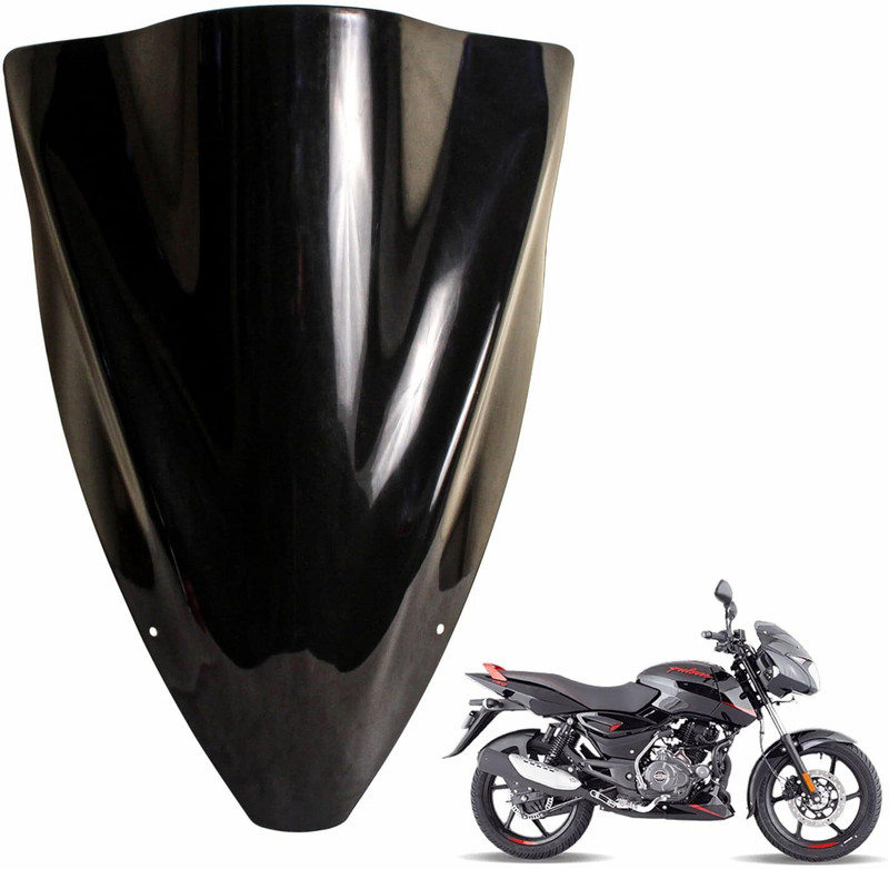 auto trends UNBREAKABLE BUBBLE VISOR FOR PULSAR 150/180 Bike Headlight Visor