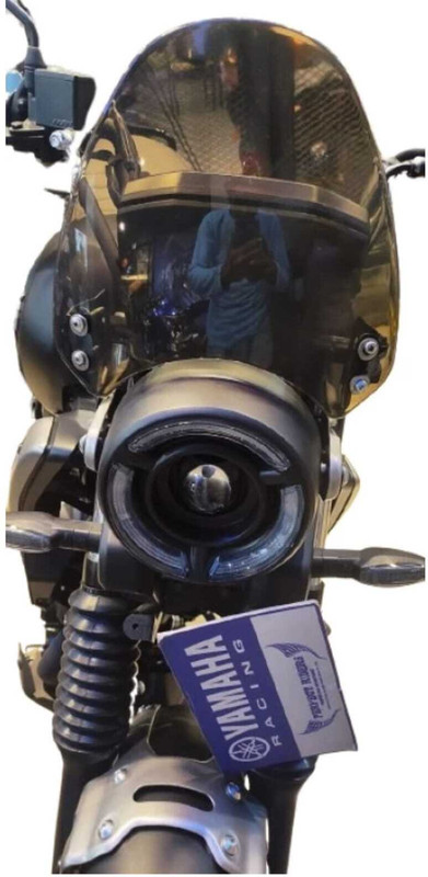 auto trends FZ-X VISOR Bike Headlight Visor