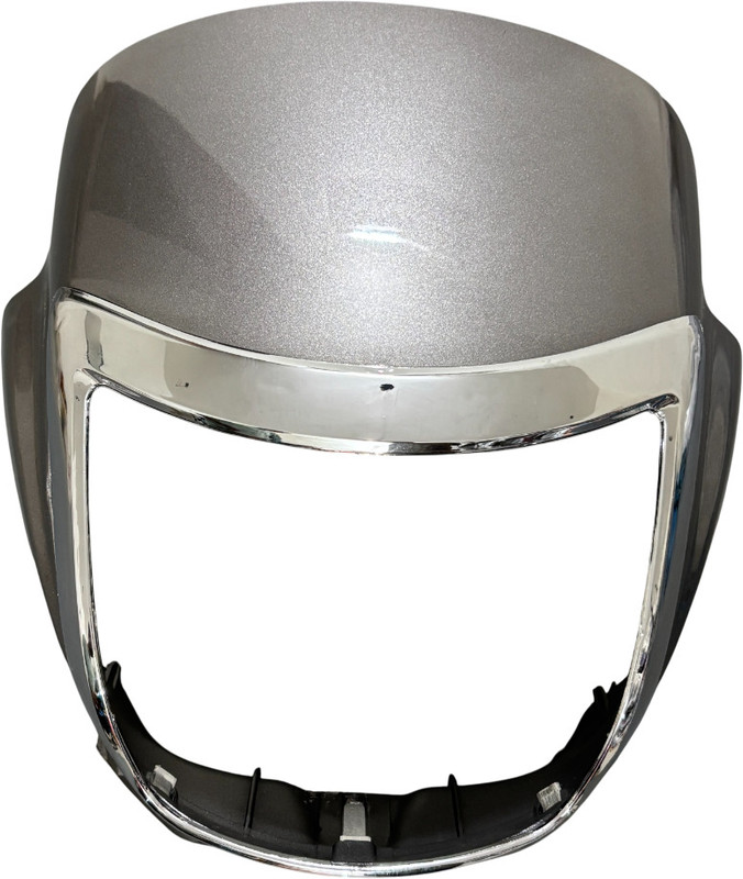 plutoauto Headlight Visor compatible with Radeon Grey Bike Headlight Visor