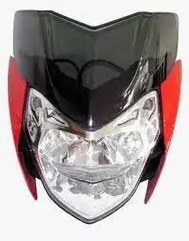 plutoauto PULSAR 135CC Bike Headlight Visor